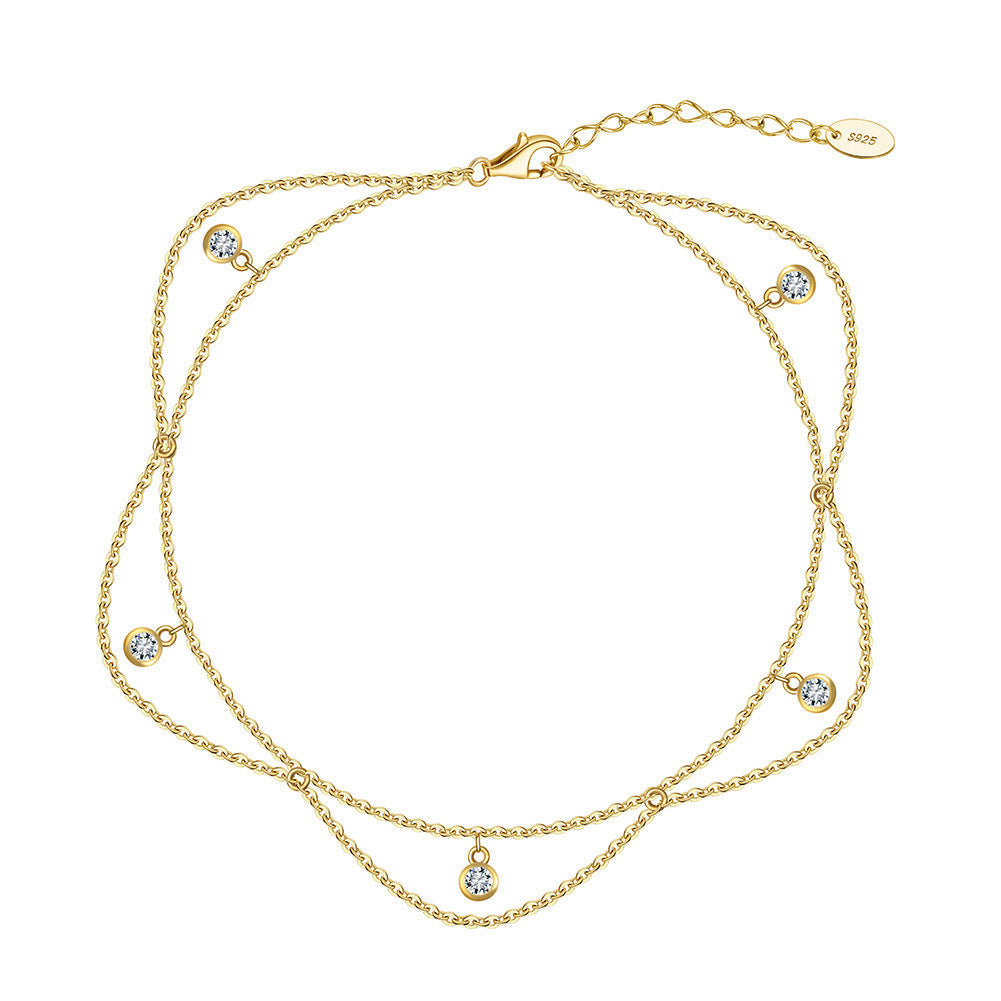 Graceful Seasonal Anklet