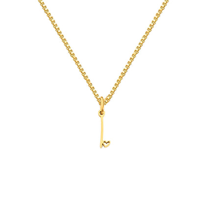 Personalized Love Letter Necklace – Premium Titanium Steel