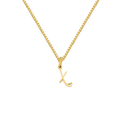 Personalized Love Letter Necklace – Premium Titanium Steel