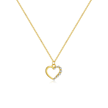 Hollow Heart Necklace