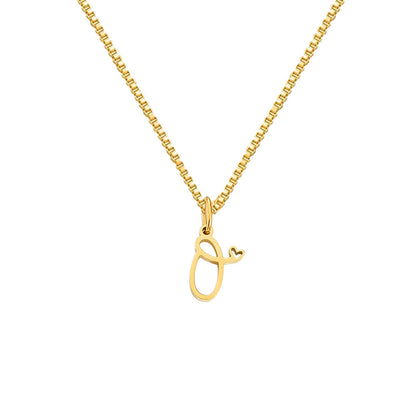 Personalized Love Letter Necklace – Premium Titanium Steel