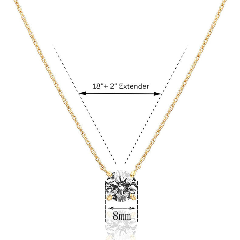 Solitaire Necklace