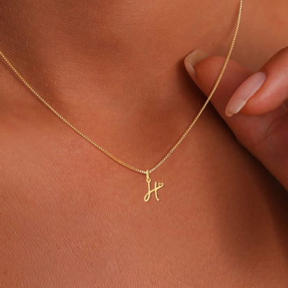 Personalized Love Letter Necklace – Premium Titanium Steel