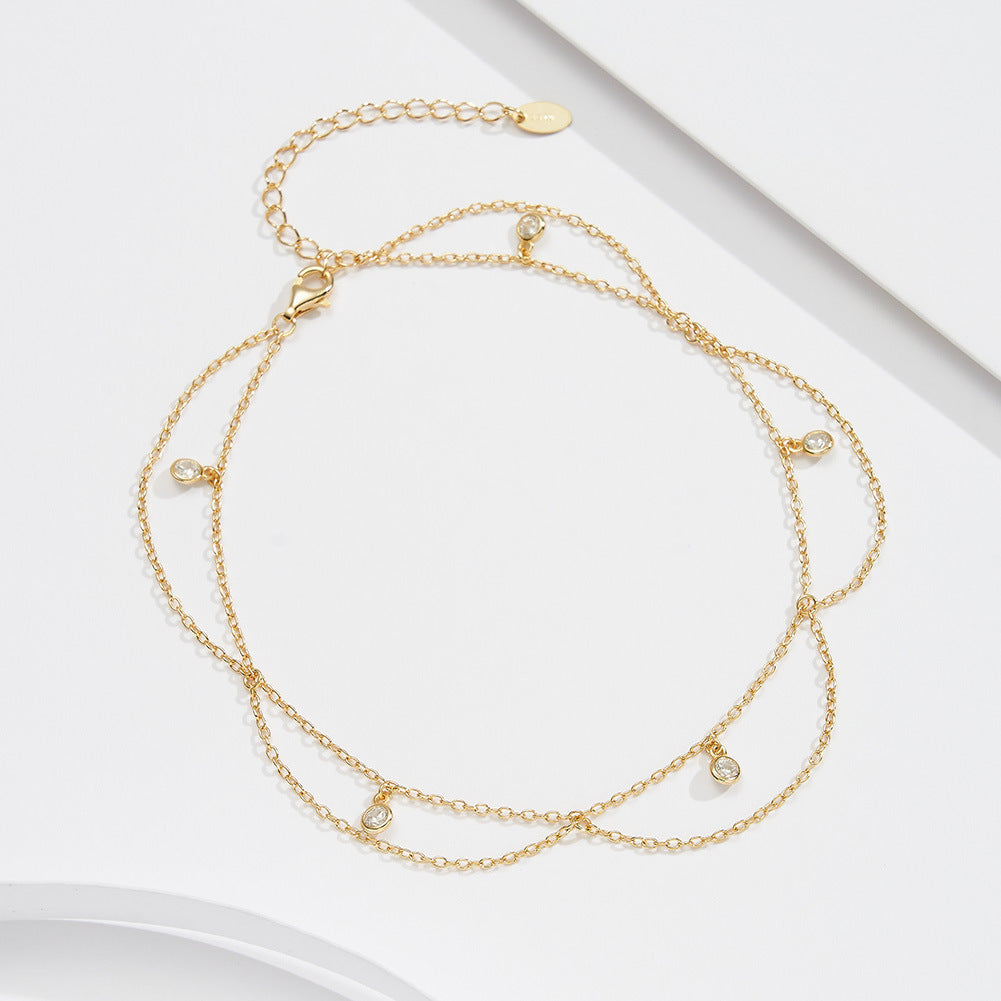 Graceful Seasonal Anklet