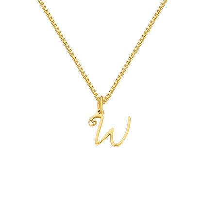 Personalized Love Letter Necklace – Premium Titanium Steel