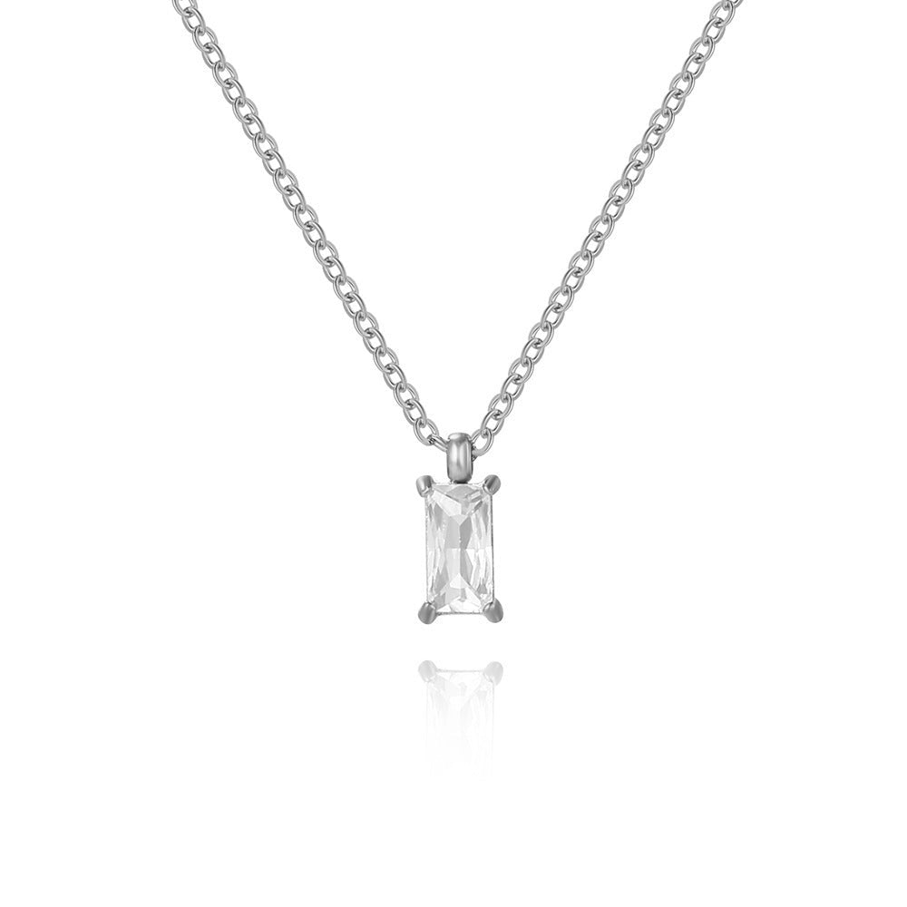 Glimmr Stainless Spark Necklace