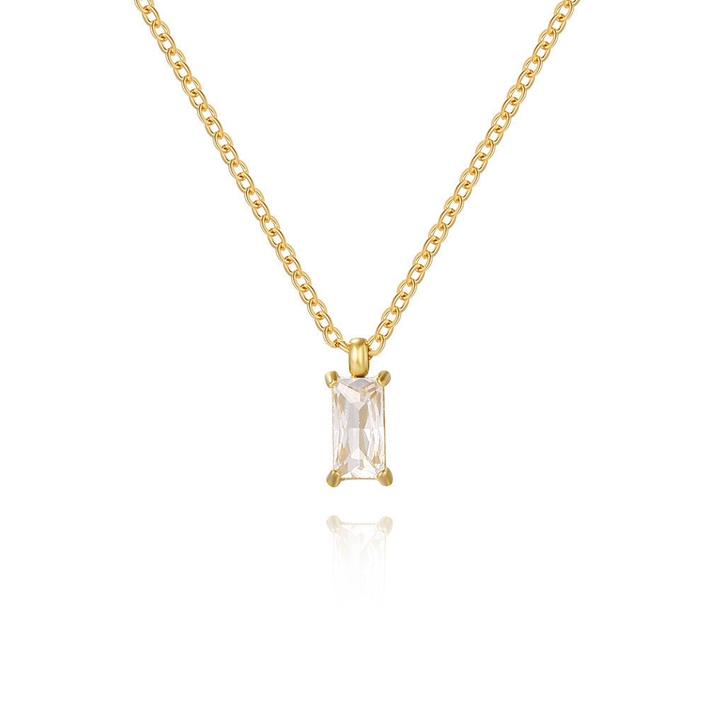 Glimmr Stainless Spark Necklace