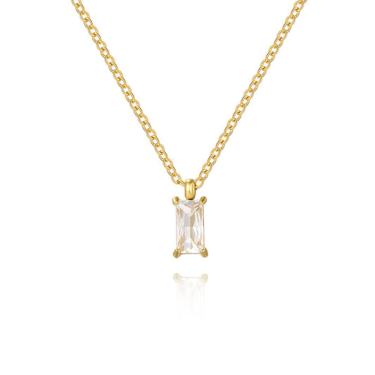 Glimmr Stainless Spark Necklace